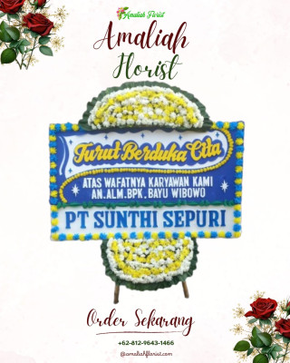 Papan Bunga Duka di Matuari
