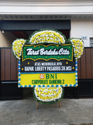Papan Bunga Duka di Matuari