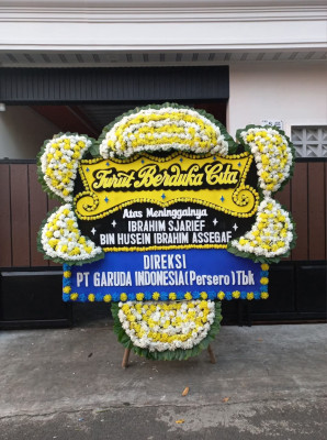 Papan Bunga Duka di Matuari